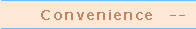 convenience