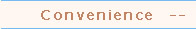 convenience